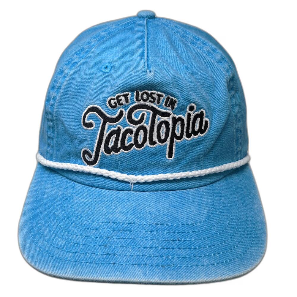 Legacy 5 Panel Blue One Size Rope Snapback Cotton TacoTopia Embroidered Hat